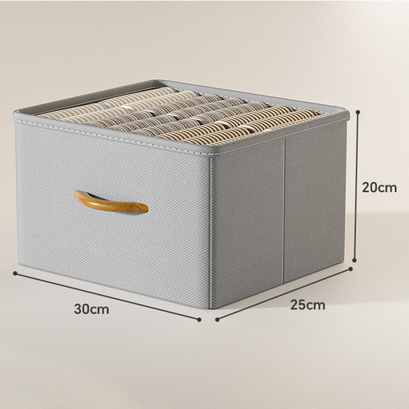 Size M Storage Box Drawer Organizer with Handle for Wardrobe Closet Clothes Size M Storage Box Drawer Organizer with Handle for Wardrobe Closet Clothes
